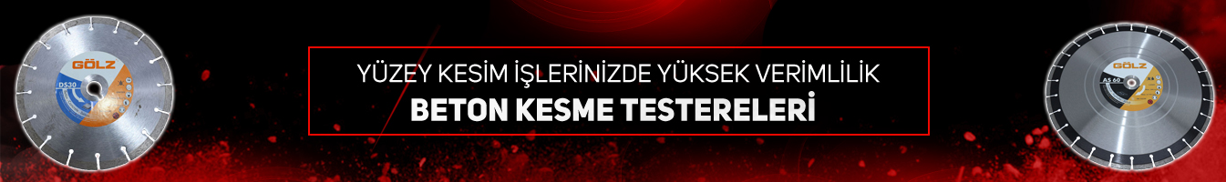 Beton Kesme Testereleri