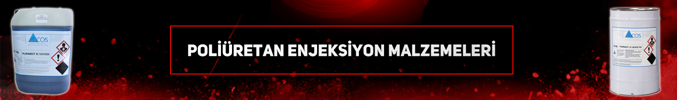 Poliüretan Enjeksiyon Malzemeleri